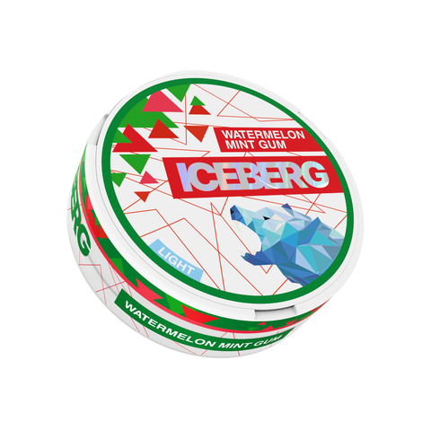 Iceberg Watermelon Mint Gum 4 mg/pussi
