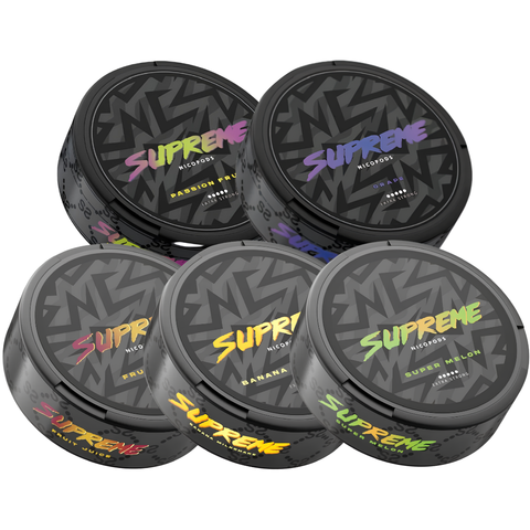 Supreme Mixpack – nikotiinipussit tölkki