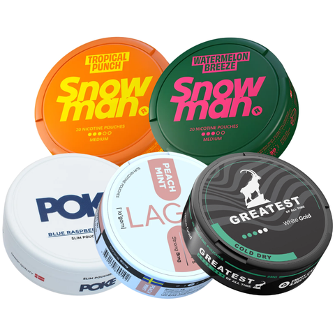 Light Hit Mixpack – nikotiinipussit tölkki