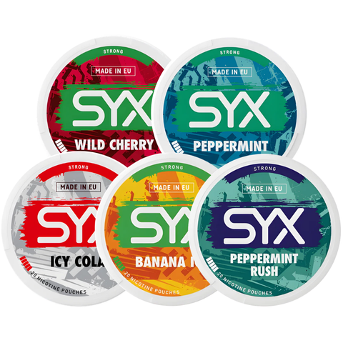 Syx Mixpack – nikotiinipussit tölkki