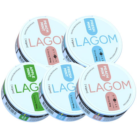 Lagom Mixpack – nikotiinipussit tölkki
