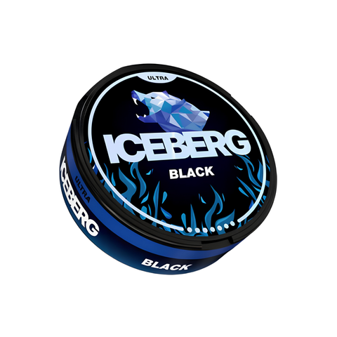 Iceberg Black 70 mg – nikotiinipussit tölkki